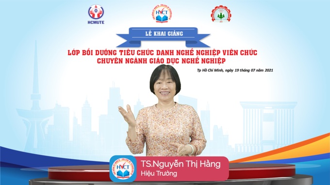 Khai giảng Lớp Bồi dưỡng Tiêu chuẩn Chức danh nghề nghiệp chuyên ngành giáo dục nghề nghiệp  - Ảnh 1.