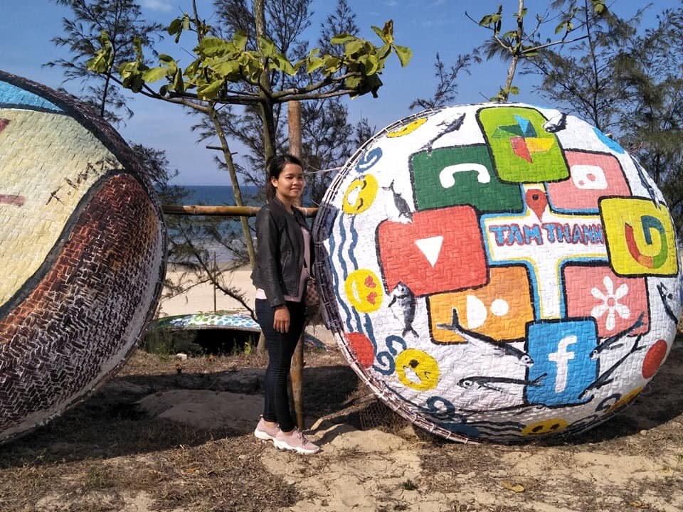 Ấn tượng con đường nghệ thuật thuyền thúng Tam Thanh “phiên bản 2020” - 9 Ấn tượng con đường nghệ thuật thuyền thúng Tam Thanh “phiên bản 2020” - 9