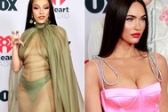 Megan Fox và Doja Cat bốc lửa dự lễ trao giải âm nhạc của Mỹ