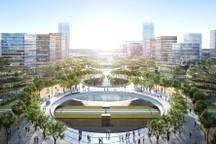 Trung tâm hành chính mới ở Tây Hồ Tây có hình hài ra sao?