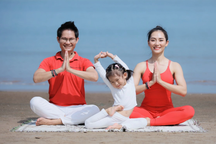Huấn luyện viên yoga "triệu view" hào hứng tham gia ngày hội yoga Dân trí