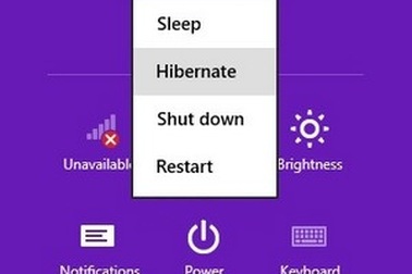 Khôi phục chế độ "ngủ đông" trên Windows 8 để khởi động nhanh hơn