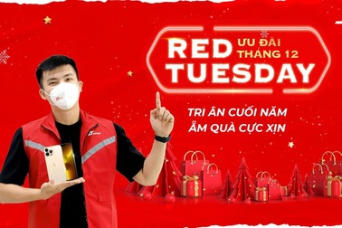 J&T Express tri ân khách hàng cuối năm qua chương trình Red Tuesday