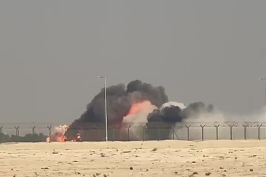 Tiêm kích Ấn Độ rơi khi biểu diễn triển lãm