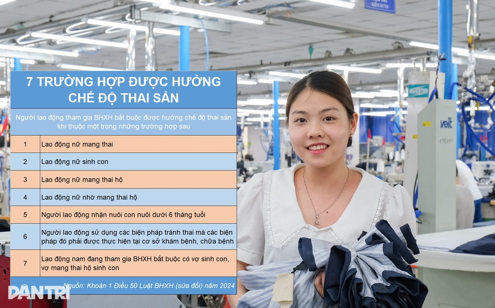 Người lao động hưởng lợi lớn với chế độ thai sản mới - 2 Người lao động hưởng lợi lớn với chế độ thai sản mới - 2