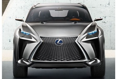 LEXUS LF-NX Concept bất ngờ xuất hiện tại triển lãm Frankfurt