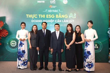 Dàn diễn giả, khách mời tham dự hội thảo "Thực thi ESG bằng AI"