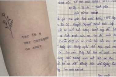 Tường trình của nữ sinh lớp 11 xăm hình: "Em rất hối hận"
