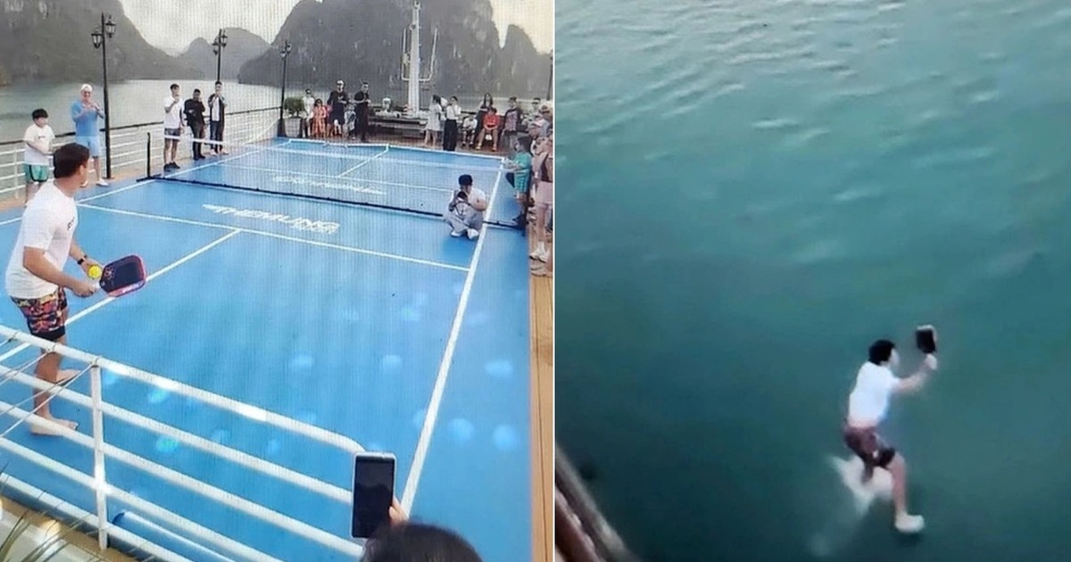 Khách chơi Pickleball trên tàu ở vịnh Hạ Long: Phạt chủ tàu 12,5 triệu đồng