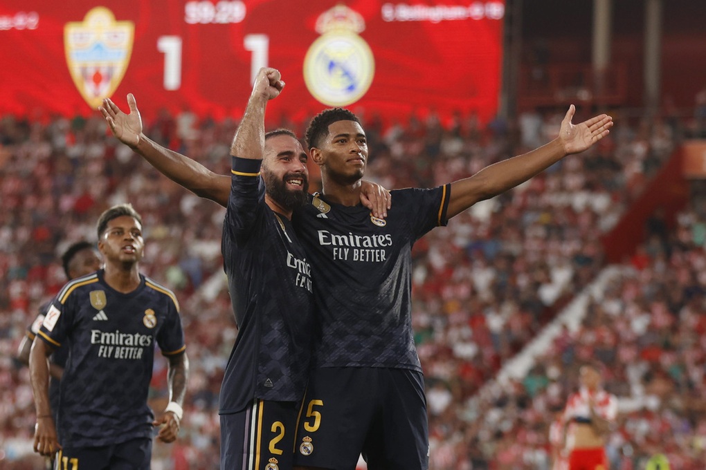 Bellingham tỏa sáng, Real Madrid toàn thắng ở La Liga - 1 Bellingham tỏa sáng, Real Madrid toàn thắng ở La Liga - 1