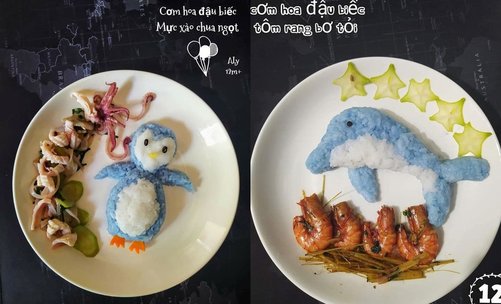 Những bữa ăn tạo hình ngộ nghĩnh giúp con ngon miệng của người mẹ xứ Huế - 10 Những bữa ăn tạo hình ngộ nghĩnh giúp con ngon miệng của người mẹ xứ Huế - 10
