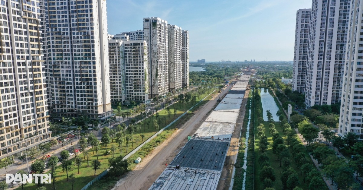 View - Hiện trạng loạt tuyến đường đi qua khu đô thị lớn tại TP Thủ Đức, TPHCM | Báo Dân trí