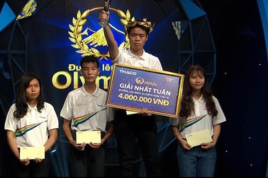 Nhà vô địch “không có đối thủ” trong cuộc thi tuần Đường lên đỉnh Olympia