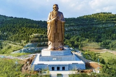 Trung Quốc xây tượng Khổng Tử lớn nhất thế giới