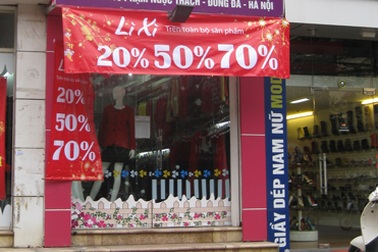 Dân "lười" mua sắm làm khó tăng trưởng GDP