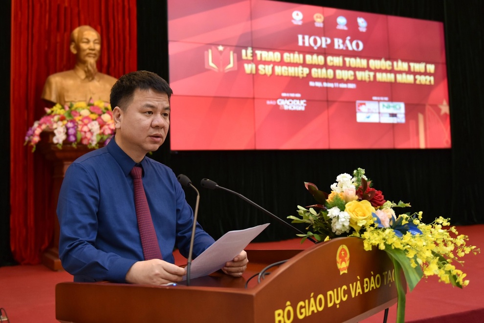 Công bố 62 tác phẩm đoạt giải báo chí Vì sự nghiệp giáo dục 2021 - 1 Công bố 62 tác phẩm đoạt giải báo chí Vì sự nghiệp giáo dục 2021 - 1