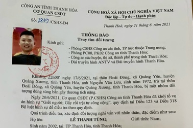 Cảnh sát truy tìm 3 nghi phạm bắn người trọng thương