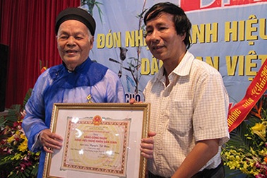 Sẽ có đặc cách trong phong tặng danh hiệu Nghệ nhân Ưu tú, Nhân dân?