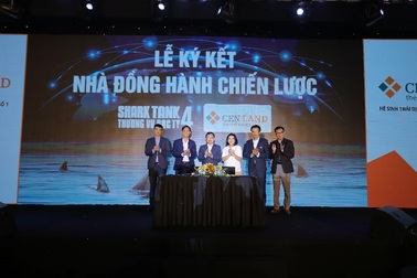 Cen Land đồng hành cùng Shark Tank 4 khuyến khích startup khởi nghiệp
