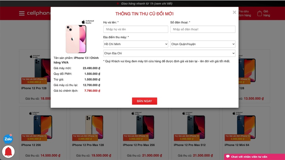 Lên đời iPhone 13 chính hãng, ưu đãi giảm đến 7 triệu đồng - 2 Lên đời iPhone 13 chính hãng, ưu đãi giảm đến 7 triệu đồng - 2