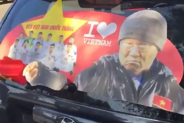 Một cách đầy sáng tạo để cổ vũ cho đội tuyển U23 Việt Nam