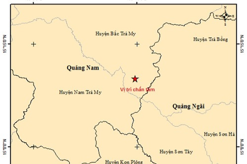 Liên tiếp xảy ra động đất ở khu vực Sông Tranh 2 - 1 Liên tiếp xảy ra động đất ở khu vực Sông Tranh 2 - 1