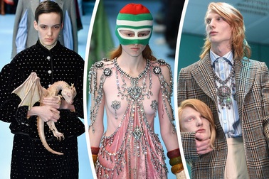 Show diễn thời trang kinh dị khiến người xem… “khóc thét”