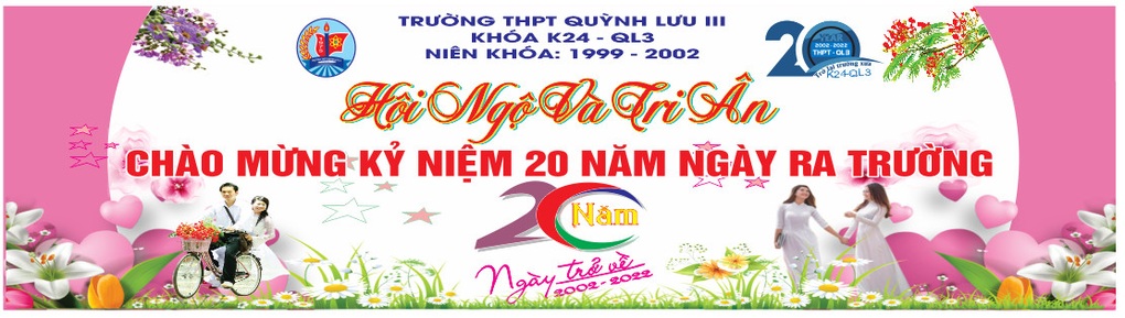 Nghệ An: Mời họp mặt cựu học sinh khóa 1999-2002 Trường THPT Quỳnh Lưu 3 - 4 Nghệ An: Mời họp mặt cựu học sinh khóa 1999-2002 Trường THPT Quỳnh Lưu 3 - 4