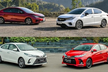 6 mẫu sedan hạng B trong tầm giá 600 triệu tại Việt Nam