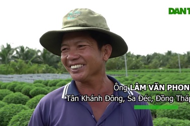 Người dân làng hoa "trăm tuổi" vừa lo hàng tết vừa lo Covid-19