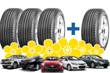 Thay lốp mới đón xuân về cùng Goodyear Việt Nam