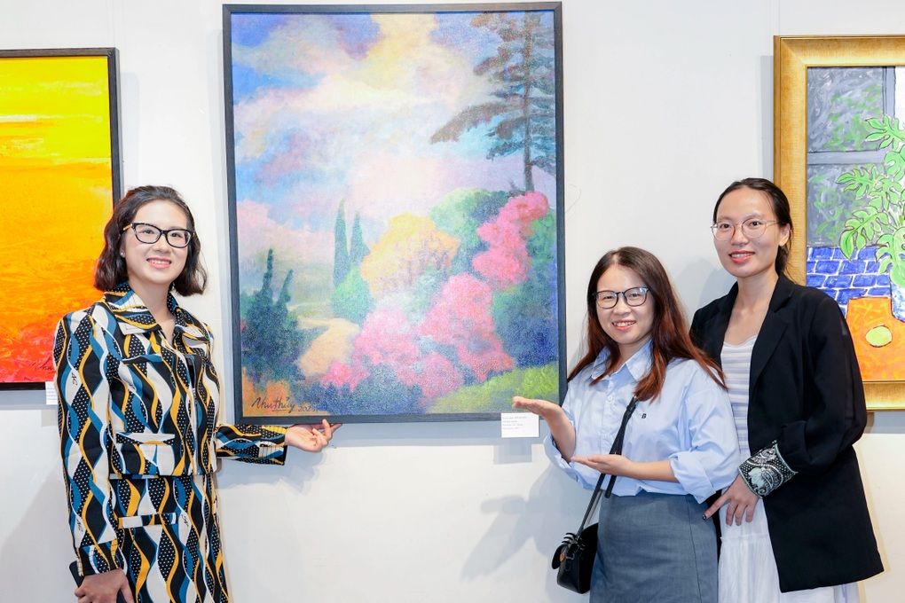 Vẻ đẹp bình yên trong tranh phong cảnh của họa sĩ Đỗ Thu Thủy - 1 Vẻ đẹp bình yên trong tranh phong cảnh của họa sĩ Đỗ Thu Thủy - 1