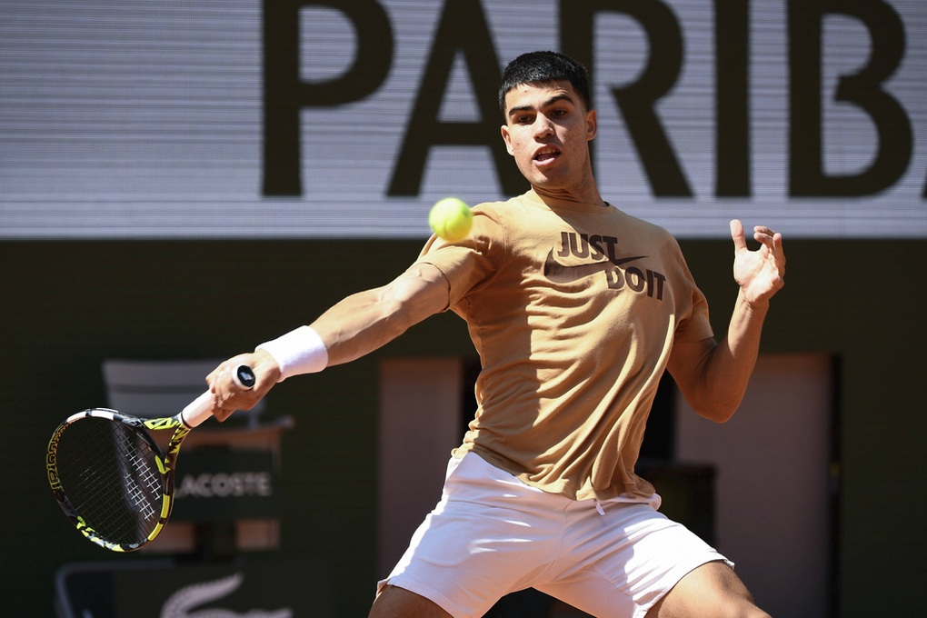 Alcaraz được đánh giá là ứng cử viên số một vô địch Roland Garros - 1 Alcaraz được đánh giá là ứng cử viên số một vô địch Roland Garros - 1