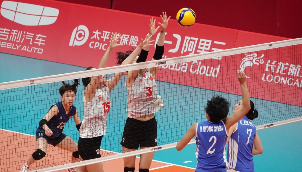 Đánh bại Triều Tiên, bóng chuyền nữ Việt Nam giành vé vào bán kết Asiad 19 - 3 Đánh bại Triều Tiên, bóng chuyền nữ Việt Nam giành vé vào bán kết Asiad 19 - 3