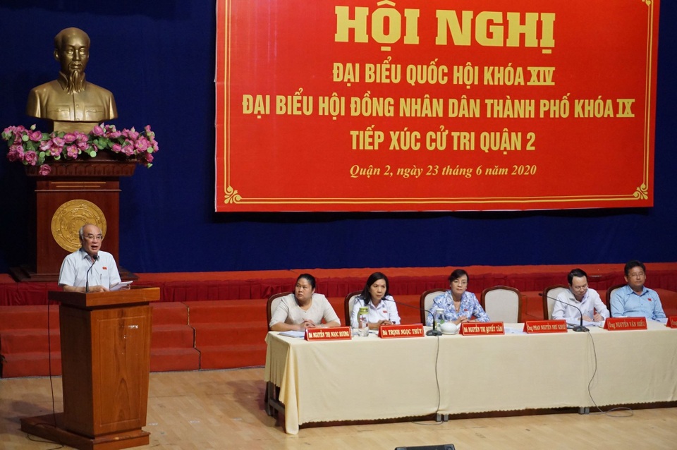 Người dân Thủ Thiêm mong có trọng tài khi tổ chức đối thoại - 1 Người dân Thủ Thiêm mong có trọng tài khi tổ chức đối thoại - 1