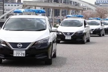 Ô tô chạy điện có mặt trong hàng ngũ xe cảnh sát Nhật Bản