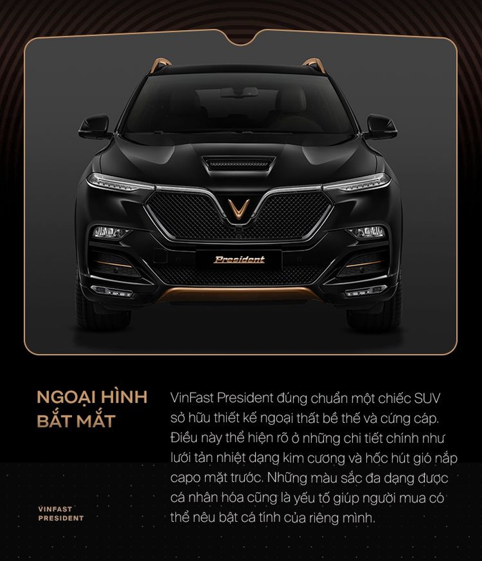 10 điểm giúp VinFast President xứng danh xe của “chủ tịch” - 1 10 điểm giúp VinFast President xứng danh xe của “chủ tịch” - 1
