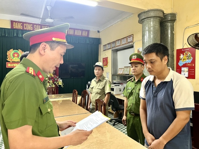 Thực hiện khởi tố đối tượng Nguyễn Minh Hoàn