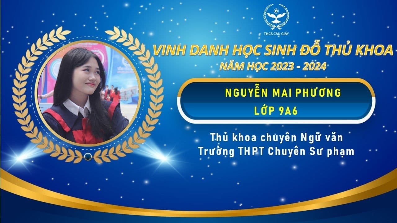 शैक्षणिक परीक्षा उत्तीर्ण करने वाले आधे छात्र काऊ गिया जिले के दो स्कूलों के छात्र हैं - 1 Một nửa số học sinh đỗ chuyên Sư phạm là học sinh 2 trường ở quận Cầu Giấy - 1