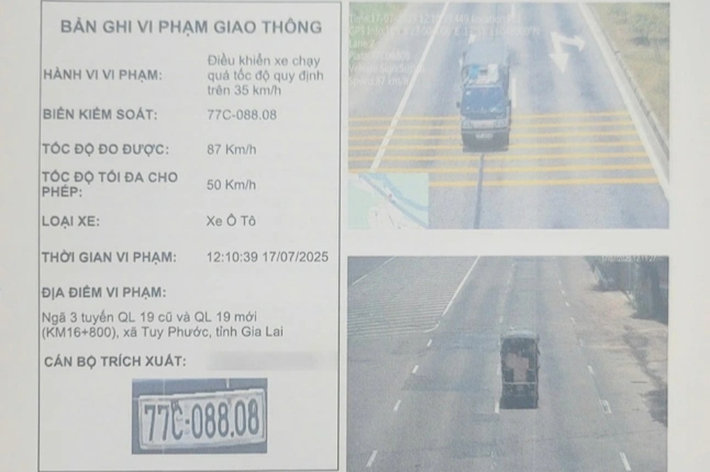Truy tìm xe tải mất tích sau 21 lần vi phạm tốc độ - 1 Truy tìm xe tải mất tích sau 21 lần vi phạm tốc độ - 1