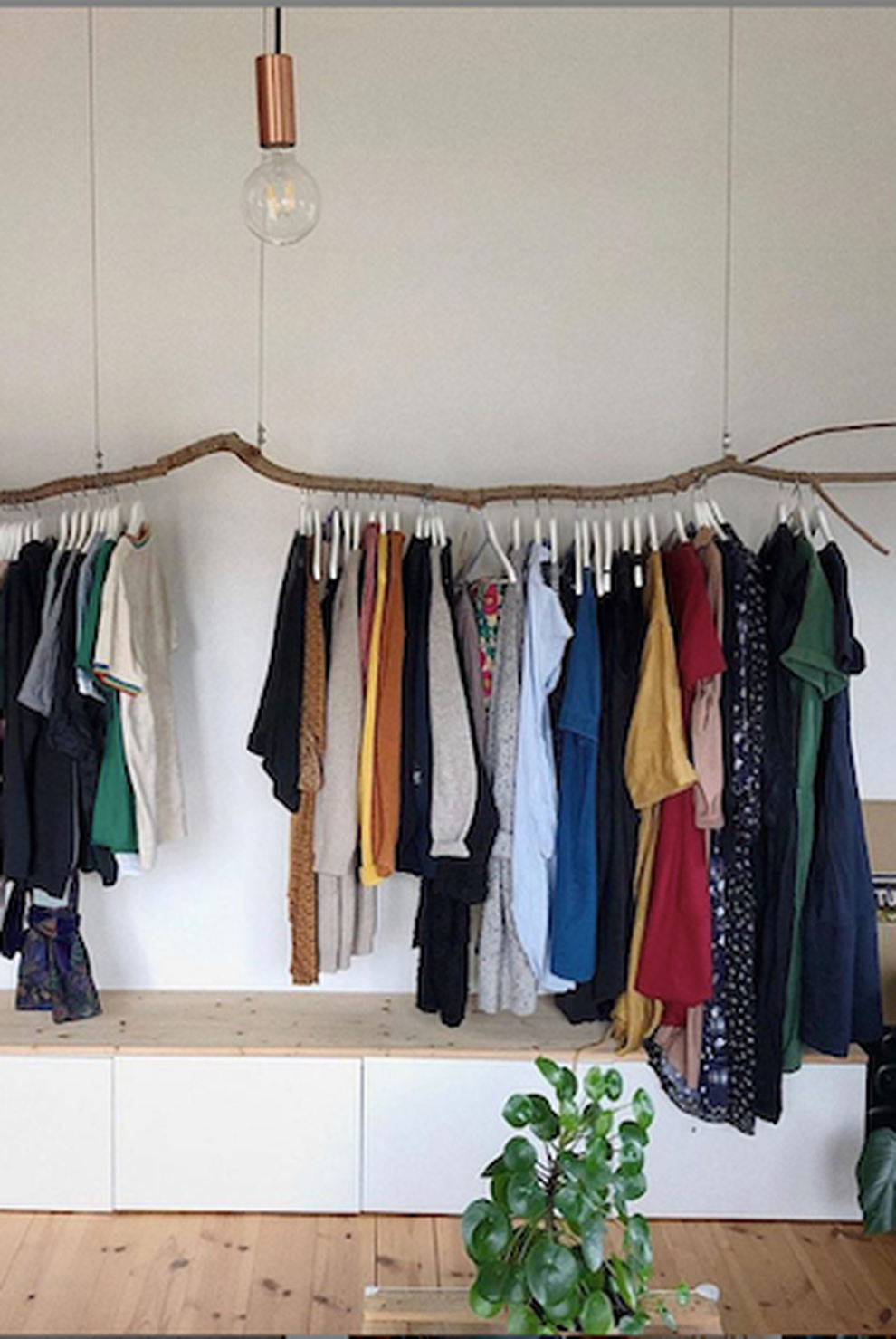 15 ideas to save space for small wardrobe - 15