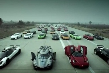 Câu lạc bộ siêu xe Trung Quốc tụ họp