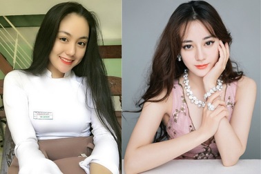 Nữ sinh Đà Nẵng 17 tuổi được khen xinh giống Địch Lệ Nhiệt Ba