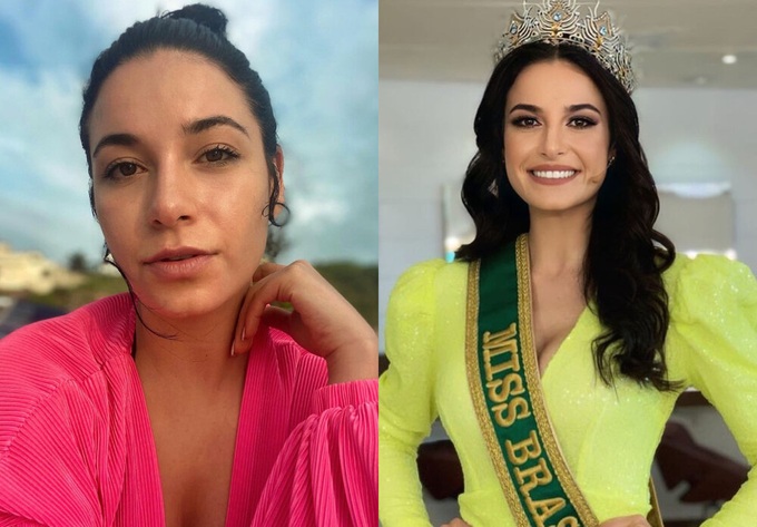 Bất ngờ với mặt mộc của Khánh Vân và các thí sinh ''Miss Universe'' - Ảnh 2.