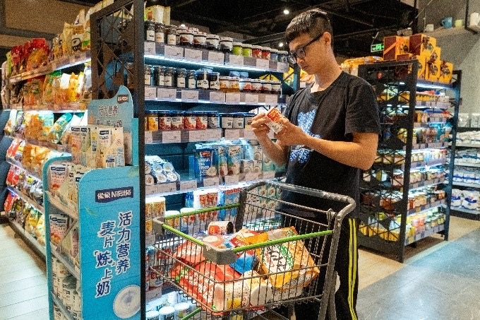 Các sản phẩm sữa đặc Ông Thọ xuất hiện tại nhiều cửa hàng, siêu thị Trung Quốc và dần trở nên quen thuộc hơn với người tiêu dùng Trung Quốc sau 2 năm hiện diện tại đây.