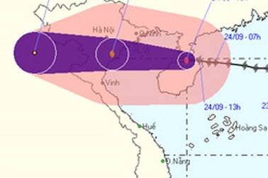 Bão số 4 ảnh hưởng trực tiếp đến đất liền