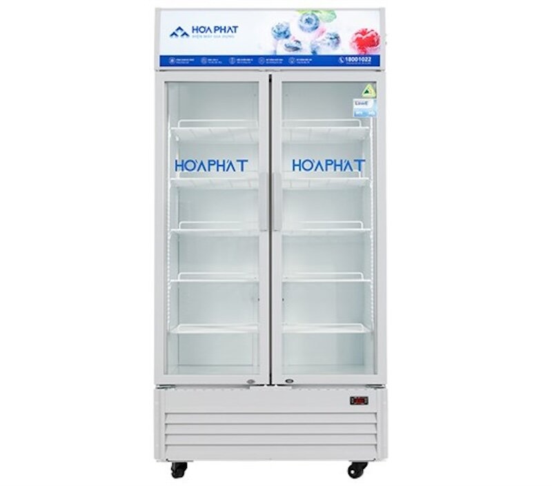 Nâng tầm không gian với tủ mát Hòa Phát 2 cánh 723 lít HSR D672
