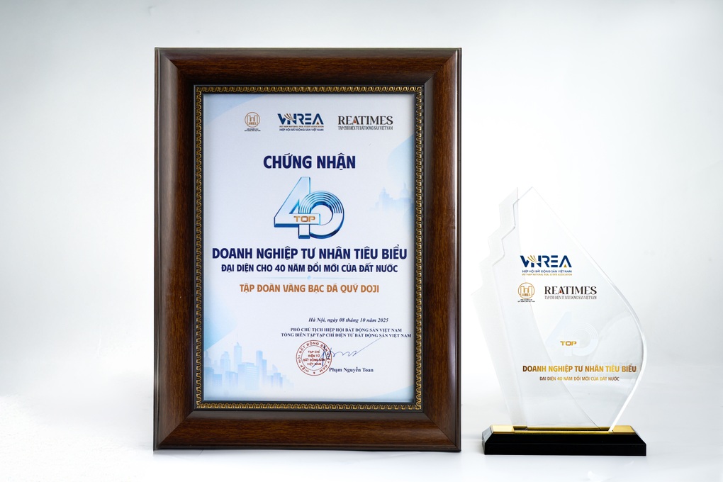 Tập đoàn DOJI liên tiếp được vinh danh tại các giải thưởng trong và ngoài nước - 2 Tập đoàn DOJI liên tiếp được vinh danh tại các giải thưởng trong và ngoài nước - 2