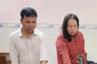 Cặp vợ chồng chuyên dàn cảnh móc túi ở chợ