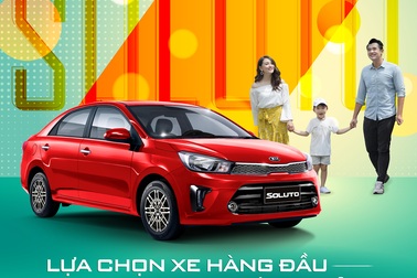 Kia Soluto - Lựa chọn xe ô tô hàng đầu cho gia đình trẻ giá từ 399 triệu đồng